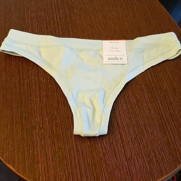 Auden Cheeky Black Lace Panty & 2 Thong Panty Bundle Size Extra Small - Picture 5 of 13